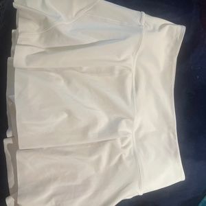 White Athleta Tennis Skirt